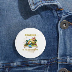 Reading Is an Adventure G - Round Pins