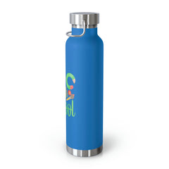 100 Days of School - Copper Vacuum Insulated Bottle, 22oz