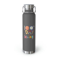 100th Day of School - Copper Vacuum Insulated Bottle, 22oz