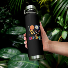 100th Day of School - Copper Vacuum Insulated Bottle, 22oz