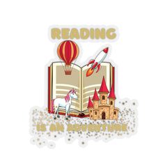 Reading Is an Adventure D - Kiss-Cut Stickers