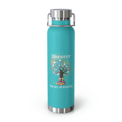 Discover the Joy of Reading - Copper Vacuum Insulated Bottle, 22oz