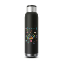 Teacher Life (Small Rainbow) - Soundwave Copper Vacuum Audio Bottle 22oz