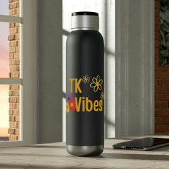 TK Vibes (yellow) - Soundwave Copper Vacuum Audio Bottle 22oz