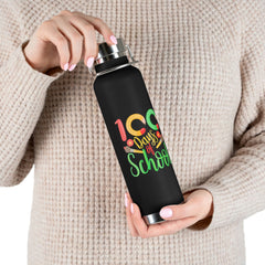 100 Days of School - Copper Vacuum Insulated Bottle, 22oz