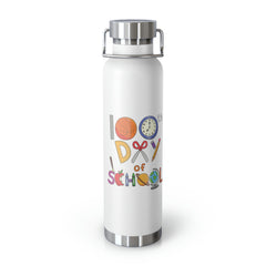 100th Day Of School - Copper Vacuum Insulated Bottle, 22oz