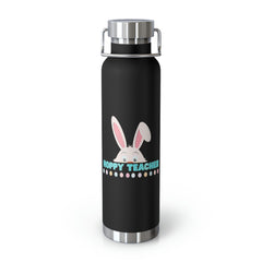 Hoppy Teacher (with Bunny Character) - Copper Vacuum Insulated Bottle, 22oz