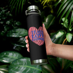 Teach Love Inspire - Copper Vacuum Insulated Bottle, 22oz