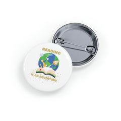 Reading Is an Adventure C - Round Pins