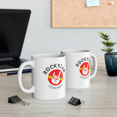 Rockstar Teacher - Ceramic Mug 11oz