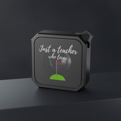 Just a Teacher Who Loves Golf - Blackwater Outdoor Bluetooth Speaker