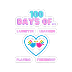 100 Days Of School - Kiss-Cut Stickers