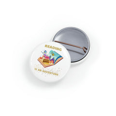 Reading Is an Adventure E - Round Pins