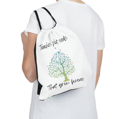 Teachers Plant Seeds - Outdoor Drawstring Bag