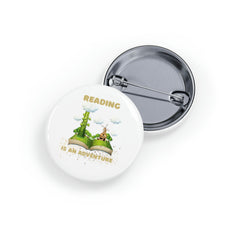 Reading Is an Adventure B - Round Pins