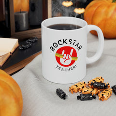 Rockstar Teacher - Ceramic Mug 11oz