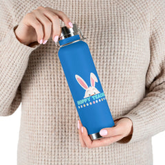 Hoppy Teacher (with Bunny Character) - Copper Vacuum Insulated Bottle, 22oz