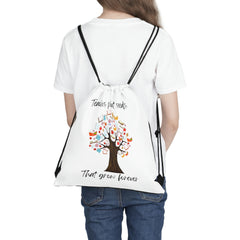 Teachers Plant Seeds - Outdoor Drawstring Bag