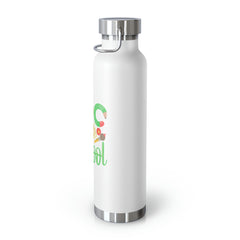 100 Days of School - Copper Vacuum Insulated Bottle, 22oz