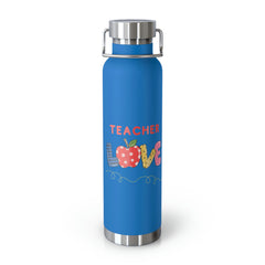 Teacher Love - Copper Vacuum Insulated Bottle, 22oz