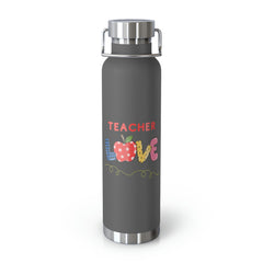 Teacher Love - Copper Vacuum Insulated Bottle, 22oz