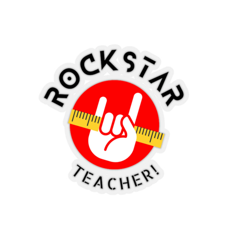 Rockstar Teacher - Kiss-Cut Stickers