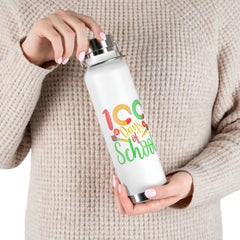 100 Days of School - Copper Vacuum Insulated Bottle, 22oz