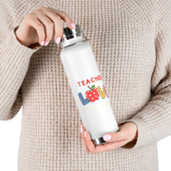 Teacher Love - Copper Vacuum Insulated Bottle, 22oz