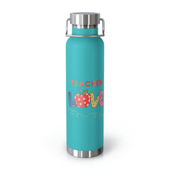 Teacher Love - Copper Vacuum Insulated Bottle, 22oz