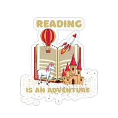 Reading Is an Adventure D - Kiss-Cut Stickers