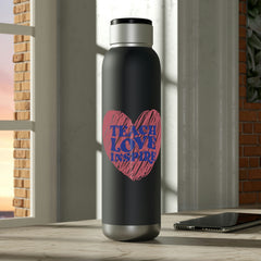 Teach Love Inspire - Soundwave Copper Vacuum Audio Bottle 22oz