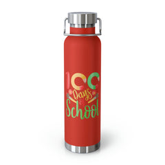 100 Days of School - Copper Vacuum Insulated Bottle, 22oz