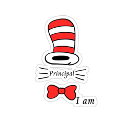 Seuss Principal - Kiss-Cut Stickers