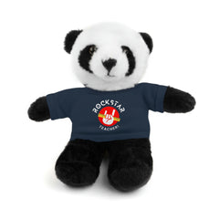 Rockstar Teacher - Stuffed Animals with Tee