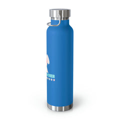 Hoppy Teacher (with Bunny Character) - Copper Vacuum Insulated Bottle, 22oz