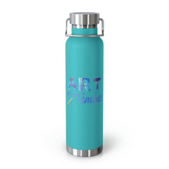 Art Teacher - Copper Vacuum Insulated Bottle, 22oz