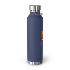 100th Day of School - Copper Vacuum Insulated Bottle, 22oz