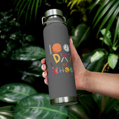 100th Day Of School - Copper Vacuum Insulated Bottle, 22oz