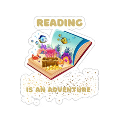 Reading Is an Adventure E - Kiss-Cut Stickers