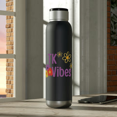 TK Vibes (purple) - Soundwave Copper Vacuum Audio Bottle 22oz