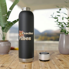 Teacher Vibes - Soundwave Copper Vacuum Audio Bottle 22oz