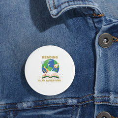 Reading Is an Adventure C - Round Pins