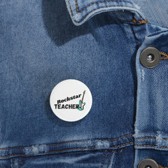 Rockstar Teacher - Round Pins