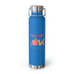 Teacher Love - Copper Vacuum Insulated Bottle, 22oz