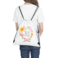 Teachers Plant Seeds - Outdoor Drawstring Bag