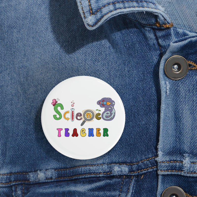 Science Teacher - Round Pins