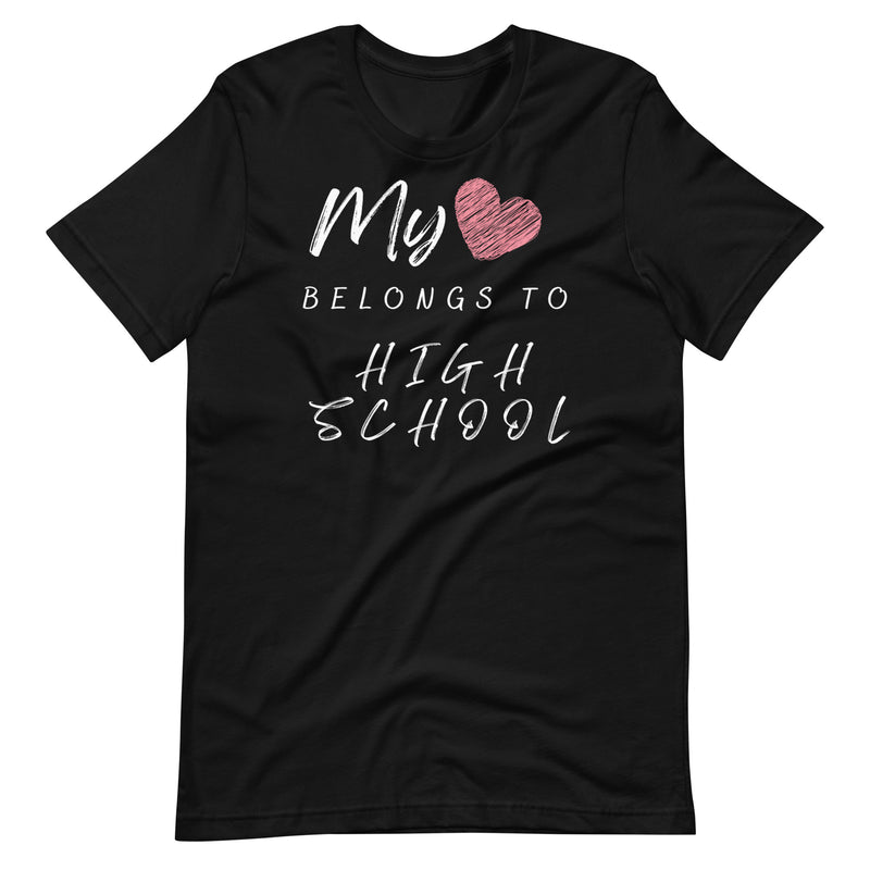 My Heart Belongs to High School Teacher Shirt