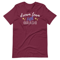 Dream Team 5th Grade Teacher Shirt