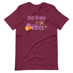 2nd Grade Vibes - Teacher Shirt