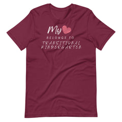 My Heart Belongs to TK Teacher Shirt